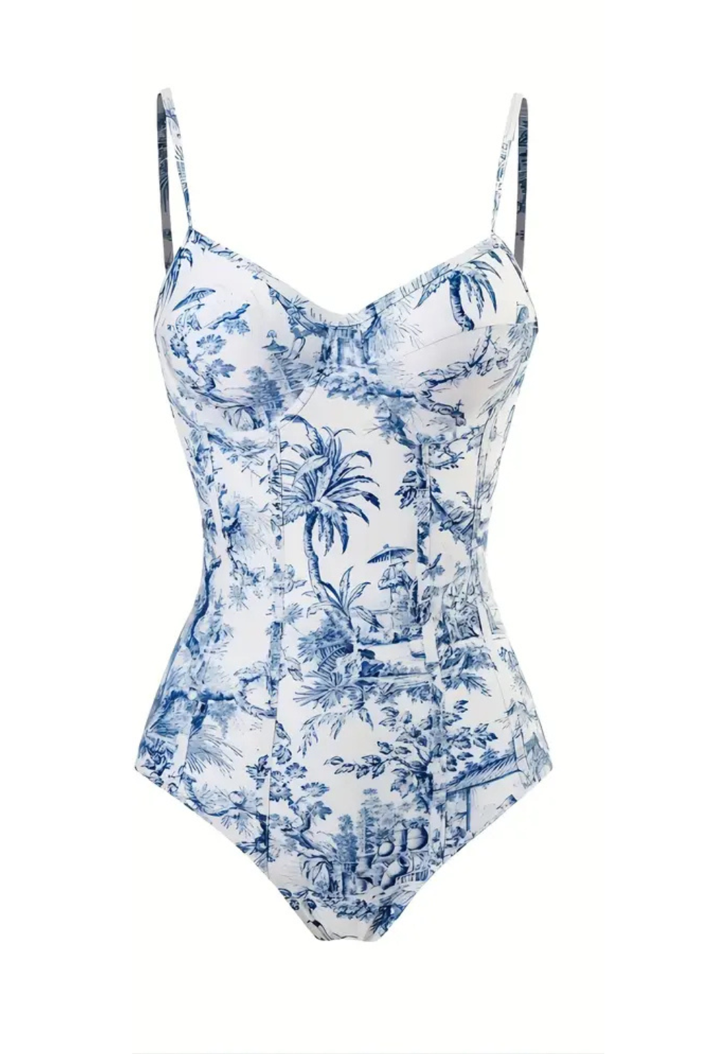 Azur Bloom Swimwear